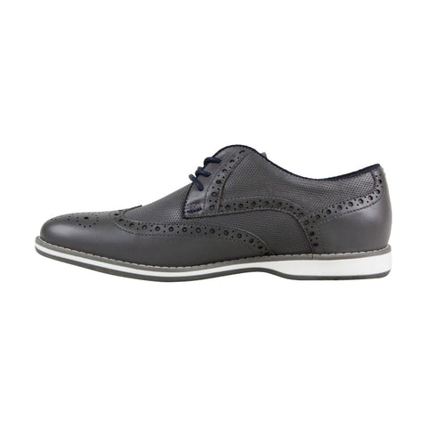 Kenneth Cole Reaction Weiser Lace Up Mens Gray Casual Lace Up Oxfords Shoes
