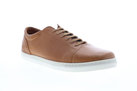Robert Wayne Dary RW100077M Mens Brown Leather Low Top Lifestyle Sneakers Shoes