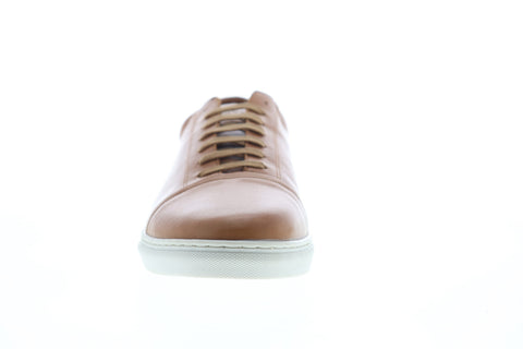Robert Wayne Dary RW100077M Mens Brown Leather Low Top Lifestyle Sneakers Shoes