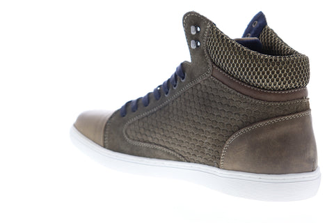 Robert Wayne Gunther RW100180M Mens Brown Leather Lifestyle Sneakers Shoes