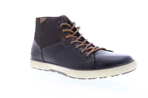 Robert Wayne Elliot RW100194M Mens Brown Leather Lifestyle Sneakers Shoes