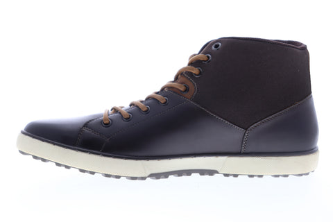 Robert Wayne Elliot RW100194M Mens Brown Leather Lifestyle Sneakers Shoes