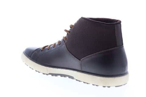 Robert Wayne Elliot RW100194M Mens Brown Leather Lifestyle Sneakers Shoes