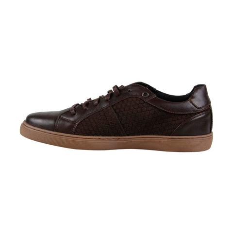 Robert Wayne Gregory RW100199M Mens Brown Leather Lifestyle Sneakers Shoes
