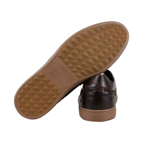 Robert Wayne Gregory RW100199M Mens Brown Leather Lifestyle Sneakers Shoes
