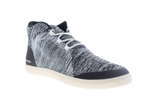 Robert Wayne Fenmore RW100233M Mens Black Canvas Lifestyle Sneakers Shoes