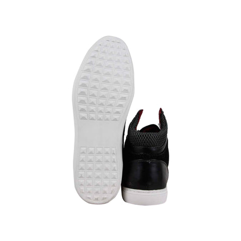 Robert Wayne Garroway RW100236M Mens Black Leather Lifestyle Sneakers Shoes