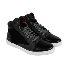 Robert Wayne Garroway RW100236M Mens Black Leather Lifestyle Sneakers Shoes