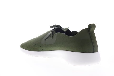 Robert Wayne Kayleb RW100338M Mens Green Suede Lifestyle Sneakers Shoes