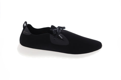 Robert Wayne Kayleb RW100339M Mens Black Suede Low Top Lifestyle Sneakers Shoes