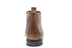 Robert Wayne Shayne RW100579M Mens Brown Leather Mid Top Slip On