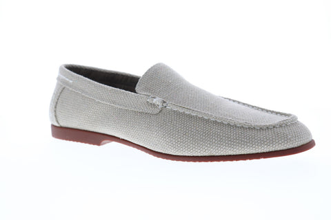 Robert Wayne Tf Kit RWF1004M Mens Beige Tan Canvas Slip On Casual Loafers Shoes