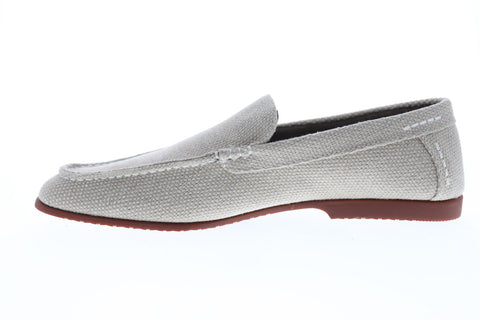 Robert Wayne Tf Kit RWF1004M Mens Beige Tan Canvas Slip On Casual Loafers Shoes