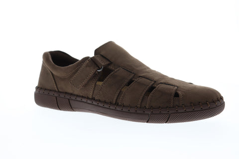 Robert Wayne Xander Fisherman RWF1144M Mens Brown Suede Sport Sandals Shoes