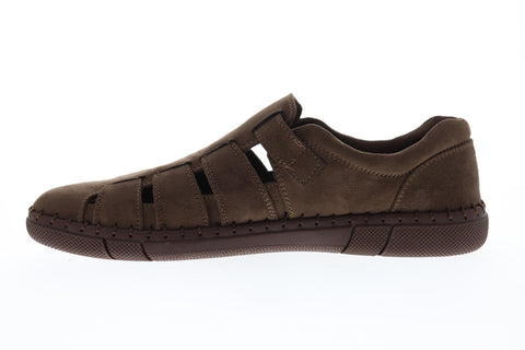 Robert Wayne Xander Fisherman RWF1144M Mens Brown Suede Sport Sandals Shoes