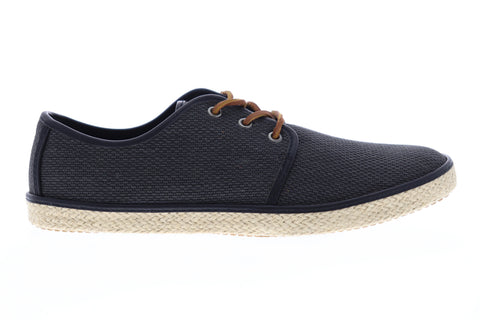 Robert Wayne Peyton Espadrille RWF1172M Mens Black Lifestyle Sneakers Shoes