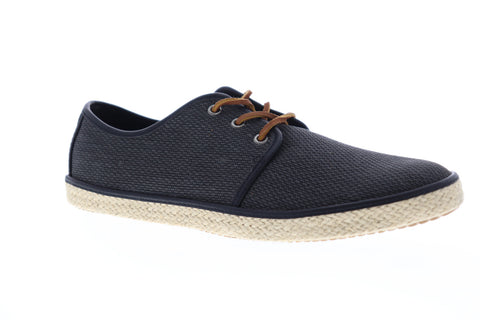 Robert Wayne Peyton Espadrille RWF1172M Mens Black Lifestyle Sneakers Shoes
