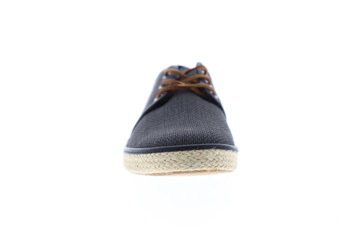 Robert Wayne Peyton Espadrille RWF1172M Mens Black Lifestyle Sneakers Shoes