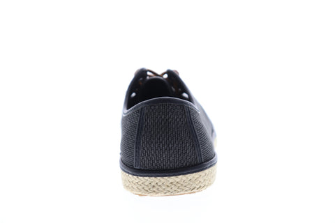 Robert Wayne Peyton Espadrille RWF1172M Mens Black Lifestyle Sneakers Shoes