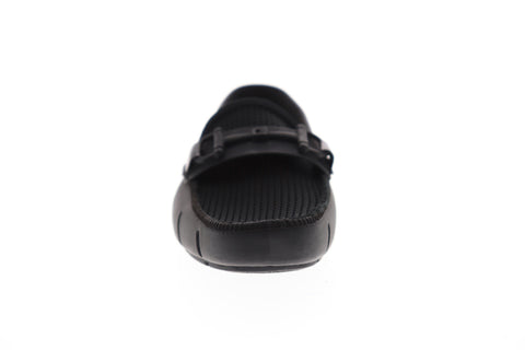 Robert Wayne TF Monaco RWF1214M Mens Black Mesh Low Top Casual Loafers Shoes
