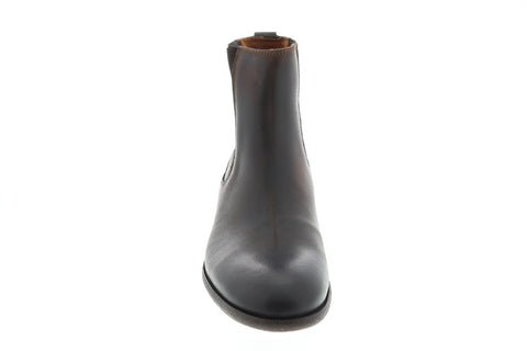 Robert Wayne Oregon RWF1264M Mens Brown Leather Slip On Chelsea Boots