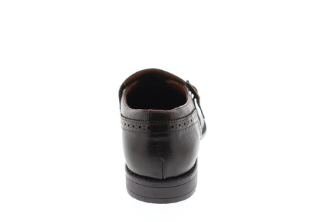 Robert Wayne Callan RWS10001M Mens Brown Leather Monk Strap Oxfords Shoes