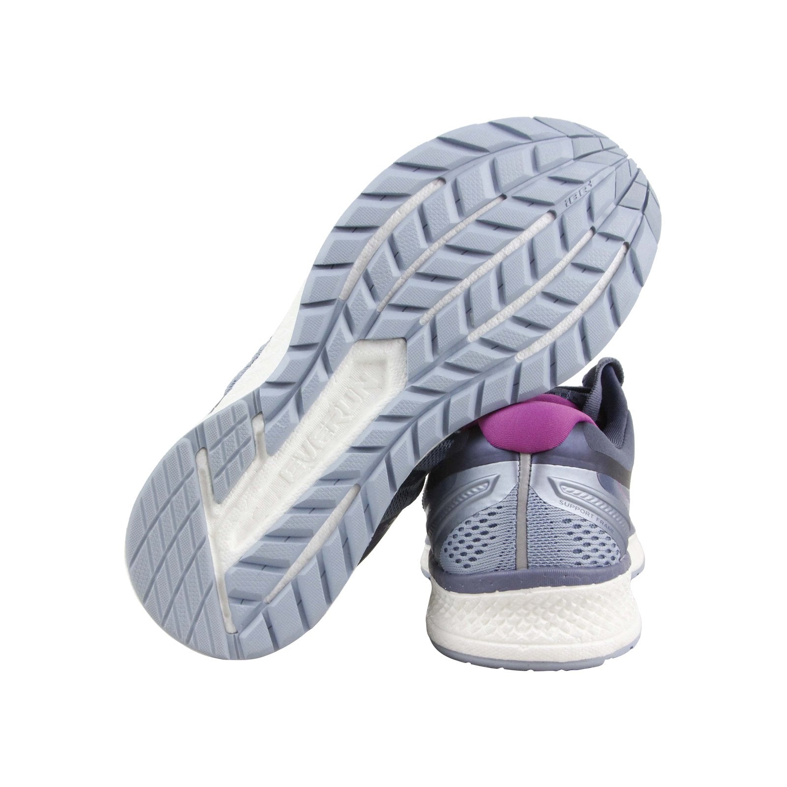 Women's Saucony Triumph Iso 4 Running Shoes - New In Box (Fog/Grey/Purple)