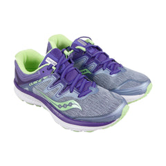 Saucony Guide Iso S10415-1 Womens Blue Canvas Lace Up Athletic Gym Running Shoes