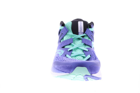 Saucony Ride ISO S10444-35 Womens Purple Mesh Lace Up Athletic Running Shoes