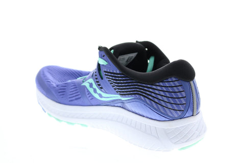Saucony Ride ISO S10444-35 Womens Purple Mesh Lace Up Athletic Running Shoes