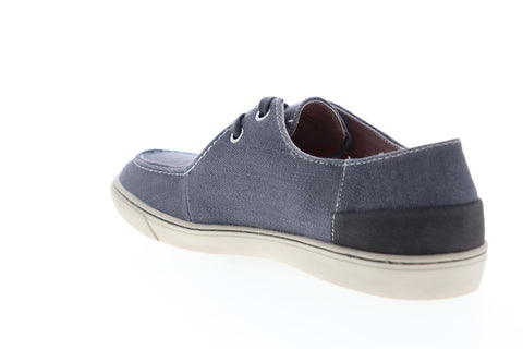 Calvin Klein Zolton Denim 34S1152-DGR Mens Gray Canvas Boat Shoes Loafers
