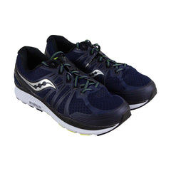 Saucony Echelon 6 Mens Blue Mesh Athletic Lace Up Running Shoes