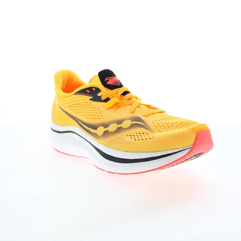Saucony Endorphin Pro 2 S20687-16 Mens Yellow Canvas Athletic Running Shoes