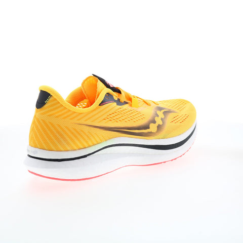 Saucony Endorphin Pro 2 S20687-16 Mens Yellow Canvas Athletic Running Shoes