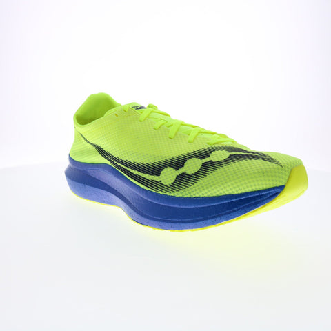 Saucony Endorphin Pro+ S20719-617 Mens Green Mesh Athletic Running Shoes