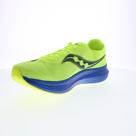 Saucony Endorphin Pro+ S20719-617 Mens Green Mesh Athletic Running Shoes