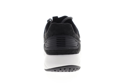 Saucony Grid 9000 Mod S40014-3 Mens Black Canvas Low Top Athletic Running Shoes