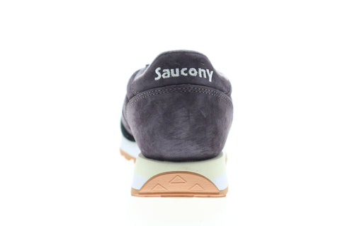 Saucony Jazz Original Suede S70418-1 Mens Black Low Top Lifestyle Sneakers Shoes