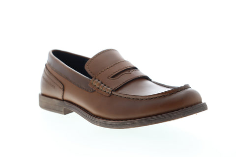 Calvin Klein Prezley Burnished 34S7801-TAN Mens Brown Casual Loafers Shoes