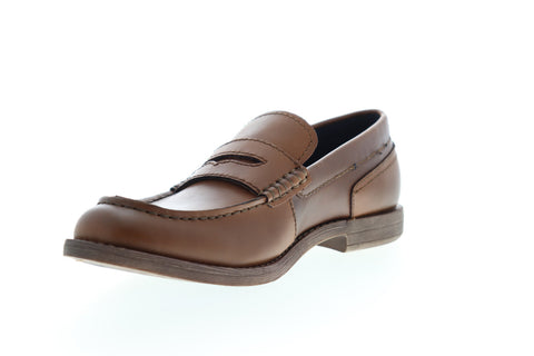 Calvin Klein Prezley Burnished 34S7801-TAN Mens Brown Casual Loafers Shoes