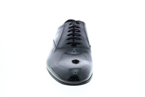 Bruno Magli SAXON SAXON Mens Black Plain Toe Oxfords & Lace Ups Shoes