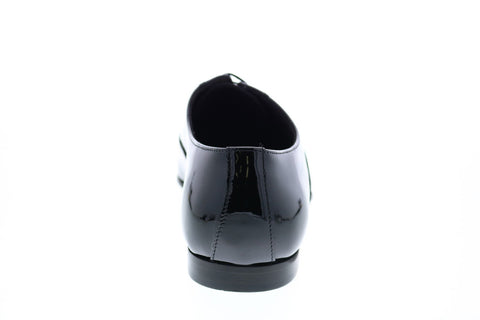 Bruno Magli SAXON SAXON Mens Black Plain Toe Oxfords & Lace Ups Shoes