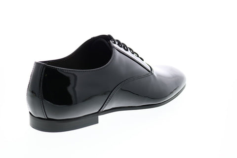 Bruno Magli SAXON SAXON Mens Black Plain Toe Oxfords & Lace Ups Shoes