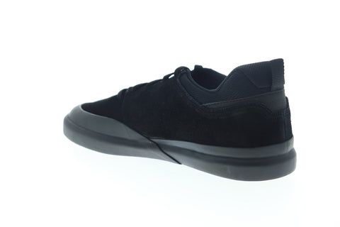 DC Dc Infinite S ADYS100519 Mens Black Suede Lace Up Athletic Skate Shoes