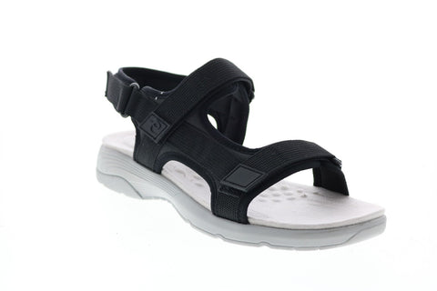 Easy Spirit Tabata2 SeTabata2 Womens Black Synthetic Sport Sandals Shoes