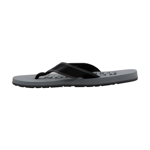 Kenneth Cole Reaction Fresh Start SFS7SY021 Mens Black Flip-Flops Sandals Shoes