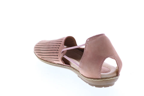 Earth Shelly SHELLY-DTR Womens Pink Leather Slip On Slingback Sandals Shoes