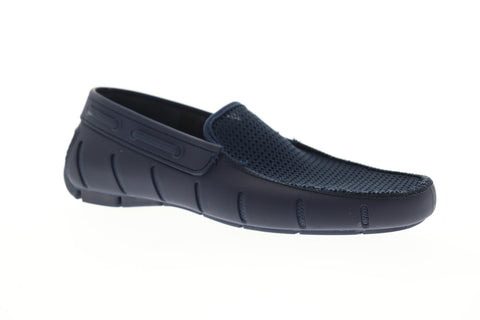 Robert Wayne TF Water SLOOP Mens Blue Mesh Slip On Casual Loafers Shoes