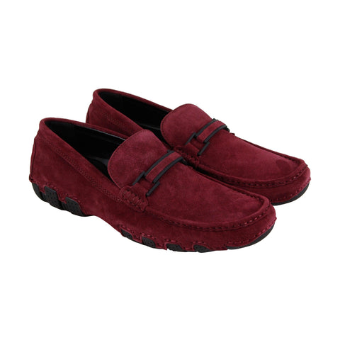 Kenneth Cole Reaction Design 20474 Mens Red Casual Dress Loafers Shoes