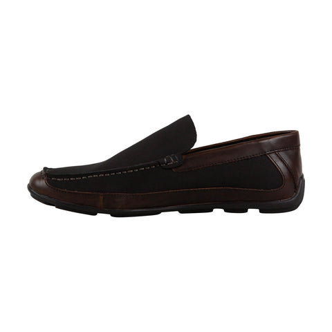 Kenneth Cole Reaction Lap Of Luxury Mens Brown Casual Slip On Loafers Shoes